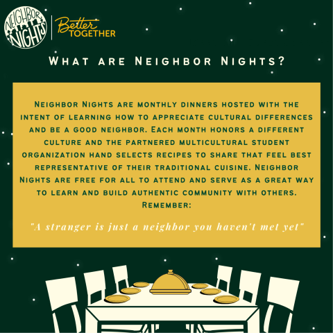 Neighbor Nights Graphic